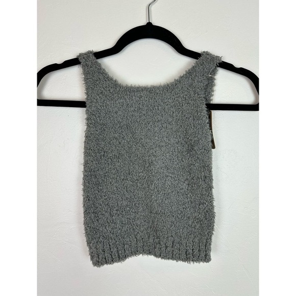 NWT SKIMS KIDS COZY TANK IN SMOKE 6/7 Youth retail: $35 - Picture 6 of 6